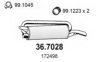 ASSO 36.7028 End Silencer